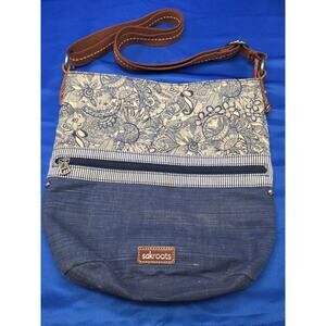 Sakroots Artists Circle Navy Spirit Desert Bucket Bag